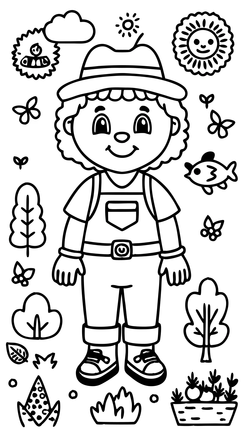 coloriages de produits bobbie imprimables